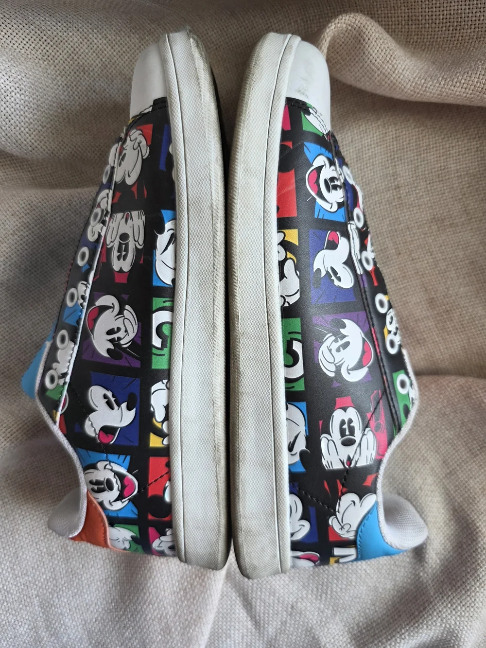 Disney Paris White with Multicolor‎ Pop Art Accents Adult Disneybound Mickey